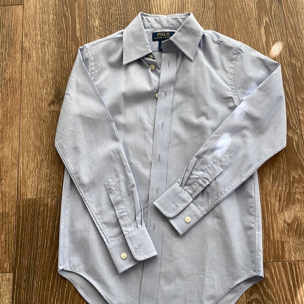 Blue Polo Ralph Lauren Dress Shirt